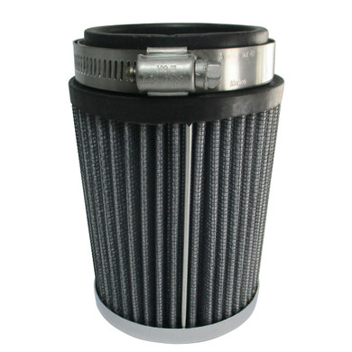 Air Filter 3-1/2" x 4" x 2-7/16" Fabric Tapered Chrome