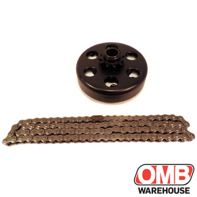 Baja 140 Link 35 Chain + 11 Tooth 97cc 2.8hp 16MM Clutch