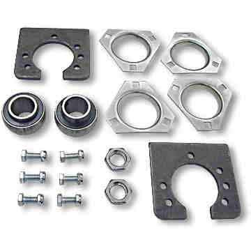 1-1/4" Free Spinning Live Axle Bearing Kit, 3-Hole Flangettes