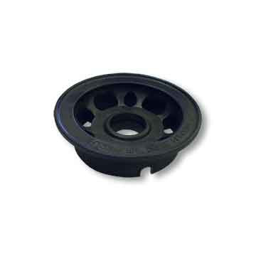 5" AZUSALite Wheel, One Half Only Without Valve Hole, 2" Wide