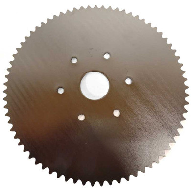 72 Tooth Steel Sprocket - 35 Chain 1-3/8" Bore, 6 Holes, 3.25" Bolt Circle Manco