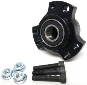 5/8" ID Front Wheel Hub - Black