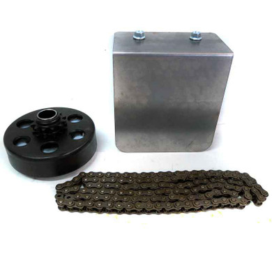 3/4" Max Torque Clutch & 4' #35 Chain & Guard