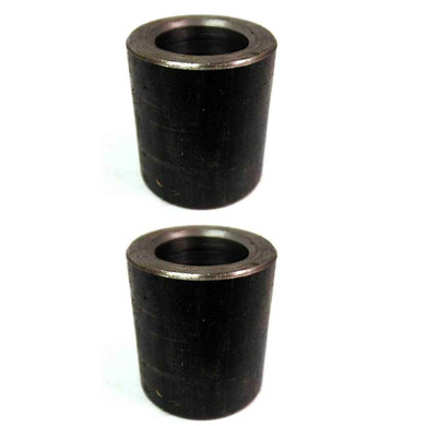 (2) 1-1/8" L x 5/8" ID Axle Bolt Wheel Fork Bushing Spacer Mini Bike & Go Kart
