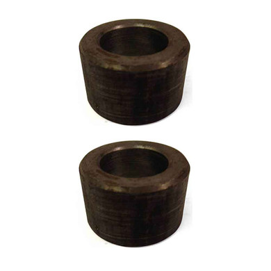 (2) 5/8" Length x 5/8" ID  Wheel Axle Bolt Bushing Spacers Mini Bikes & Go Karts