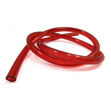 3' Length Of 1/4" ID X 3/8" OD Fuel Line Red Mini Bike Go Kart Mower Drift Trike