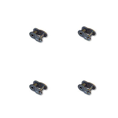 Set of (4) #420 Offset Half Chain Master Links - Mini Bikes Go Karts Drift Trike