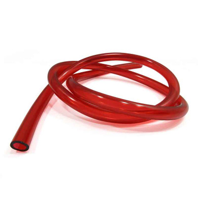 4' Length Of 1/4" ID X 3/8" OD Fuel Line Red Mini Bike Go Kart Mower Drift Trike