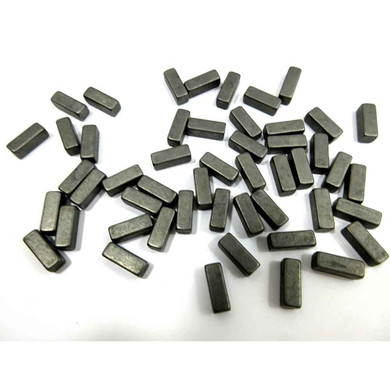 Set of (500) 3/16" x 1/2" Square Clutch Keys - Go Kart & Mini Bike Racing Parts