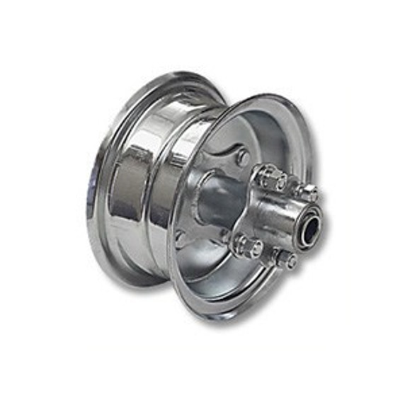 6" Steel Wheel with Extended Hub, 3/4" Bearings