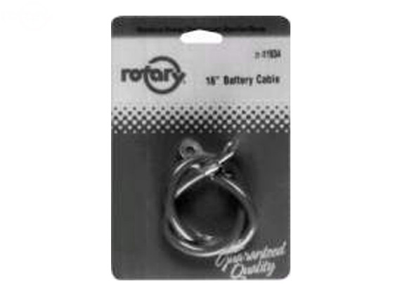 Cable Battery Carded 16" Red