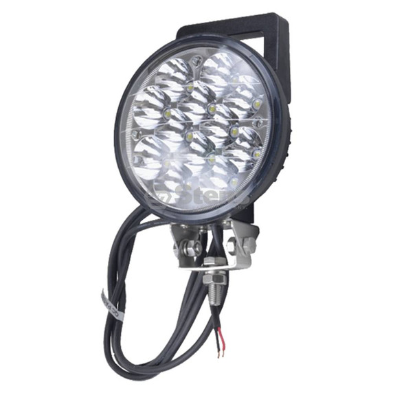 Work Light 12-24 Volt, 5 1/2" round, 12 LED, spot