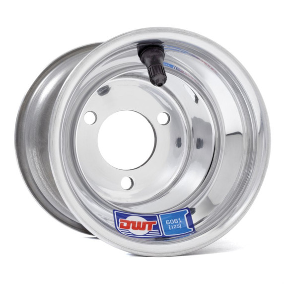 DWT 6'' AlumiLite Kart Wheels - US Pattern - 6.5''W