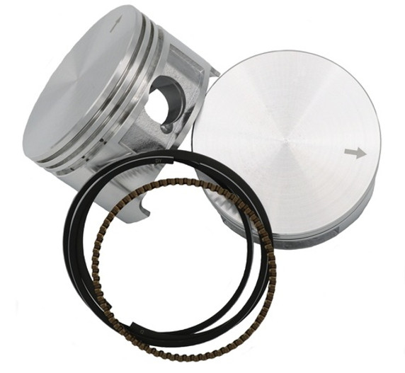 DJ-1285PH2 STD Predator Hemi Flat Top Piston and Rings (NO WP OR CLIPS)