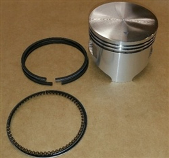 Piston, GX270 Flat Top, Aftermarket, with Rings