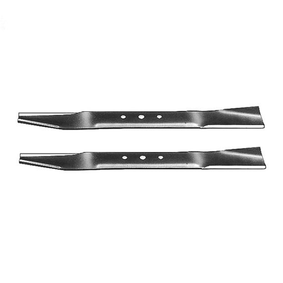 Set Of (2) Blades Mtd 18" X 3/8" Replaces: MTD 742-0121  MTD 742-0121B  MTD 942-0121