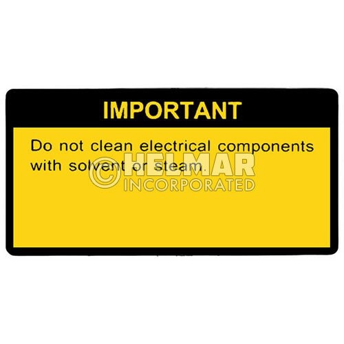 DECAL (OPERATOR ELECTRICAL WAR