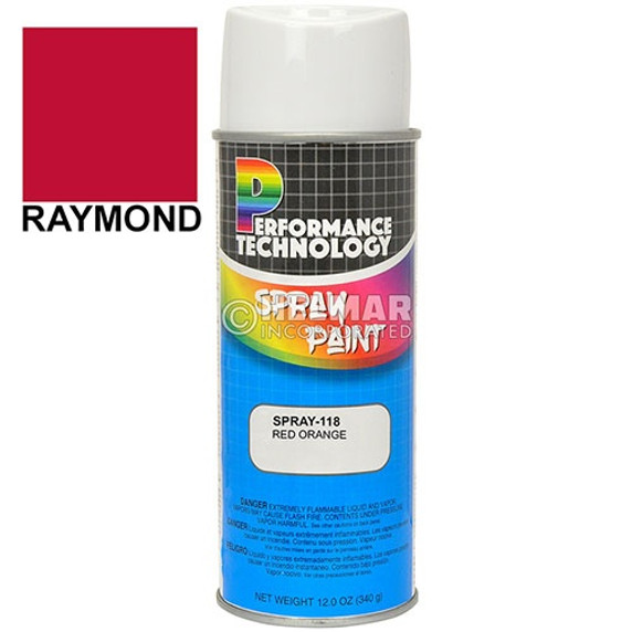 SPRAY PAINT (16OZ RED ORANGE)