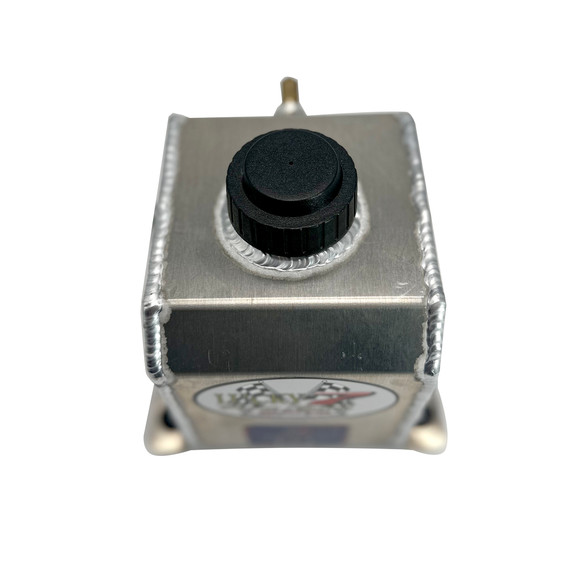 Aluminum Kid Kart Fuel Tank, 6" x 4" x 5-1/4" (2 QT)