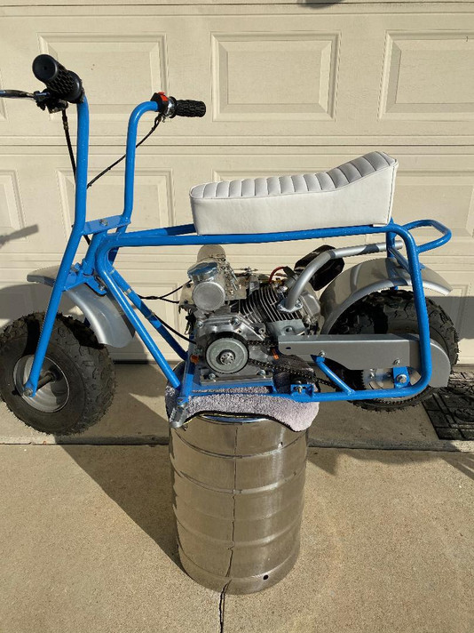 Right Side Exit 1" Header Pipe Predator 212 GX200 196cc Clone