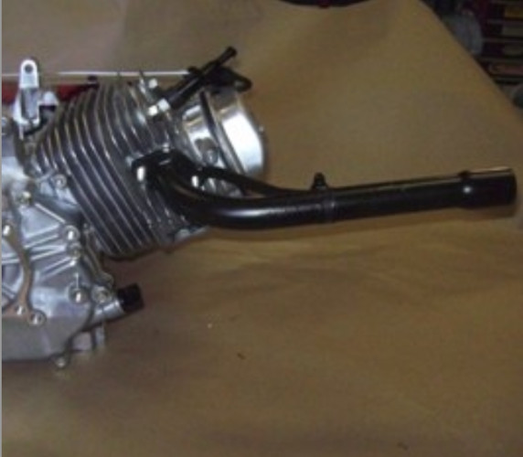 Header Side Exit GX390 Predator 301/420