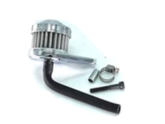 Chrome Breather Kit for GX200 6.5HP Clone Predator 212