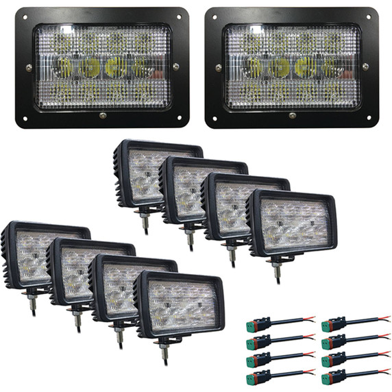 Complete LED Light Kit Fits Case/IH Steiger 4wd