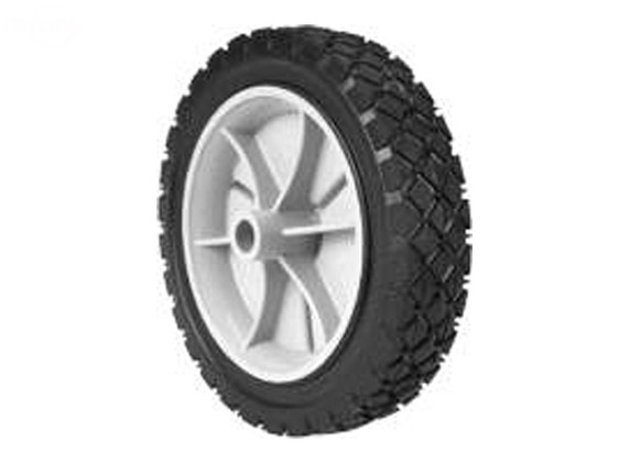 7" X 1.50" Plastic Wheel, 9/16" Ch, 1-5/8" Hub 8928