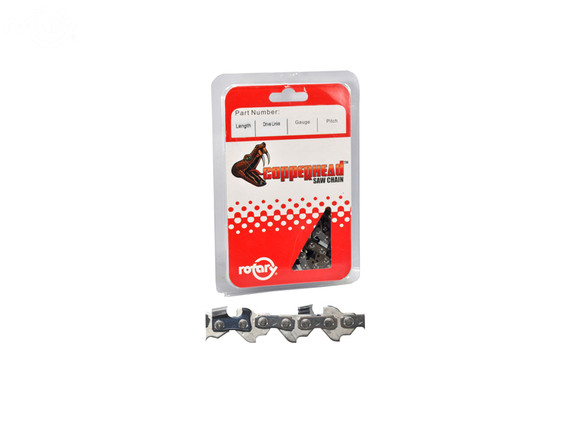 .043 1/4" 56 Lks Semi Chisel With Bumper Link