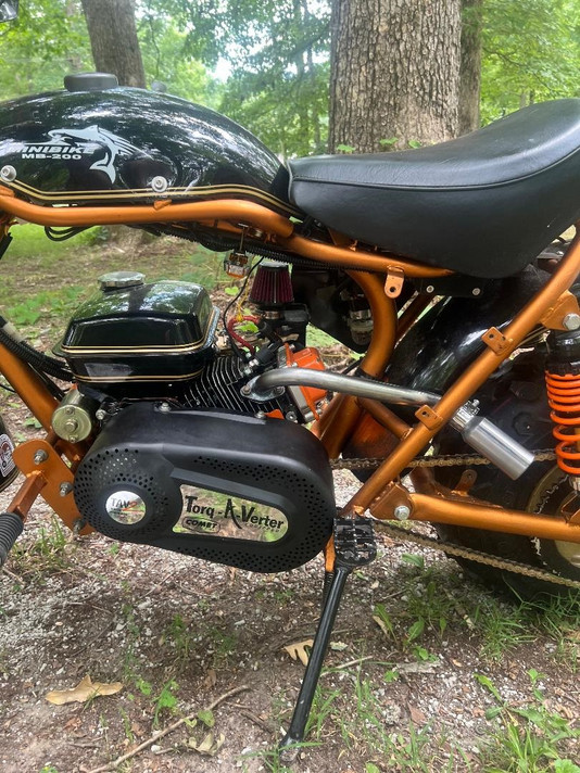 Trailmaster MB200-2 Header with RLV Muffler