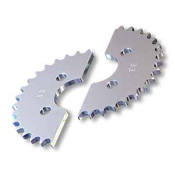 26 Tooth Axle Sprocket, Aluminum, 40 Chain 1.75" Bore, 2.75" Bolt Circle
