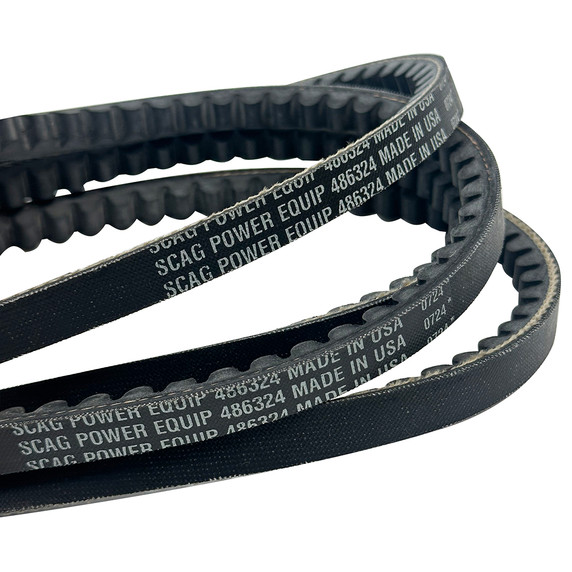 Scag OEM BELT, GEARBOX OUTPUT (2 BELTS) 486324