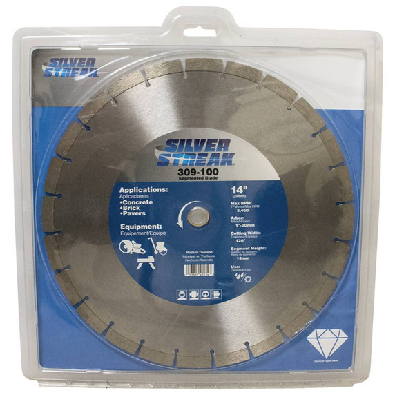 Segmented Blade 14" Segmented Blade 14mm Rim Height