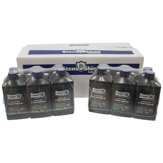 2-Cycle Engine Oil 50:1 Synthetic Blend, Twenty-Four 12.8 oz. bottles