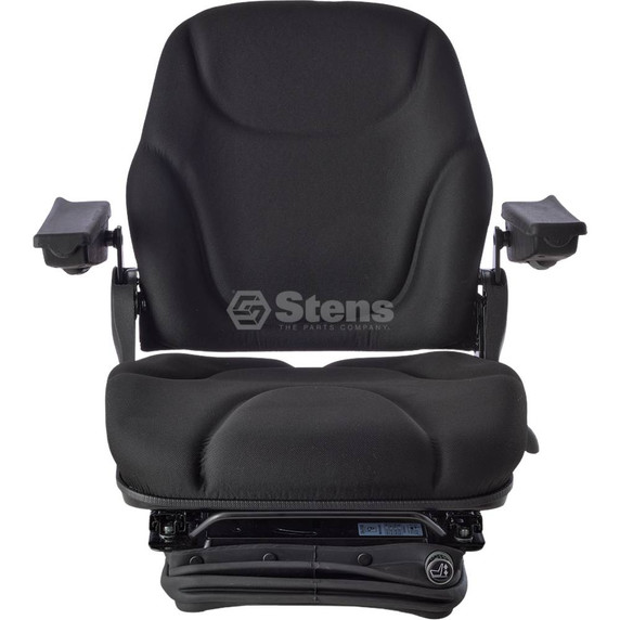 Seat Pneumatic suspension, black cloth, adjustable