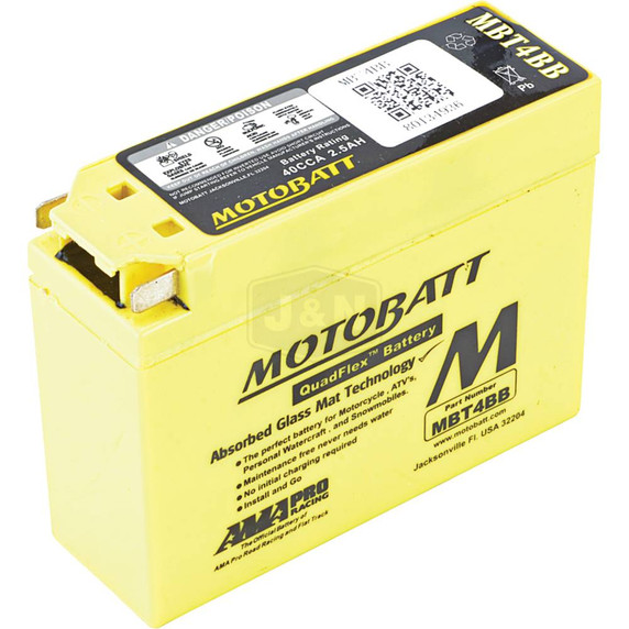 New Motobatt Battery 