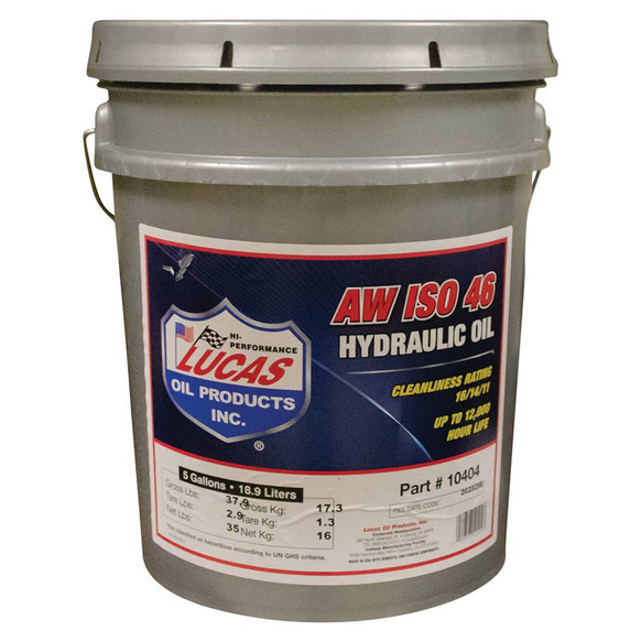 AW ISO 46 Hydraulic Oil 5 gallon pail