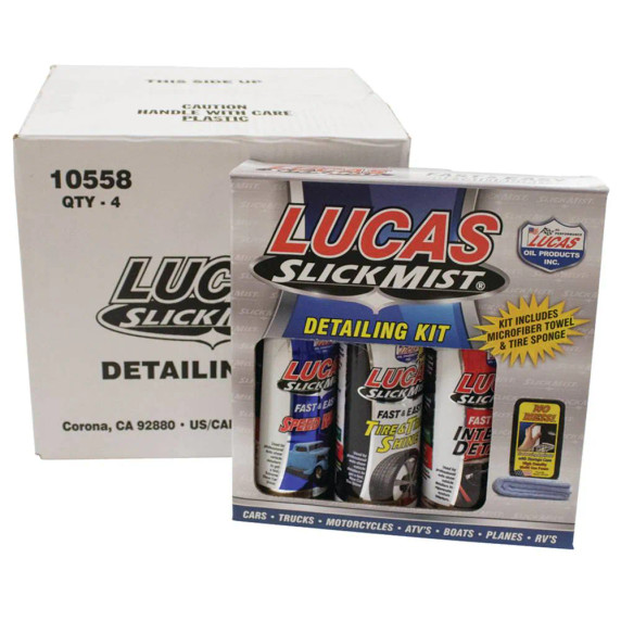 Slick Mist Detail Kit Case of 4