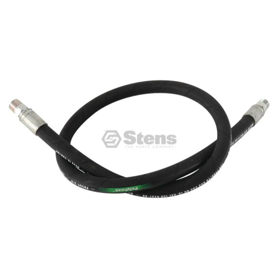 Hydraulic Hose 3/8" x 42" SAE 100 R2AT 2 wire