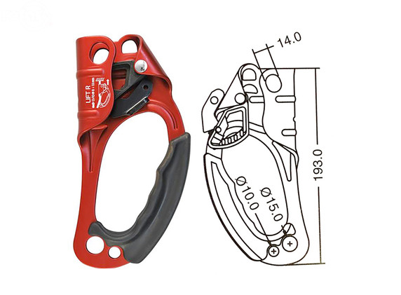 Single Lift Ascender-right