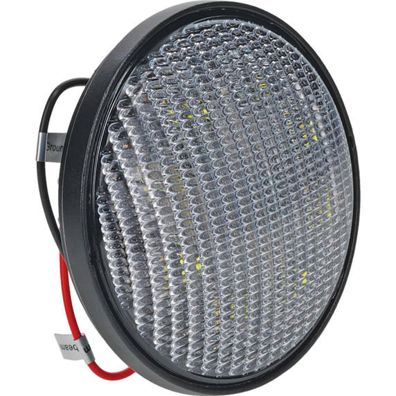 24W LED Sealed Round Light , w/ OEM Style Lens 