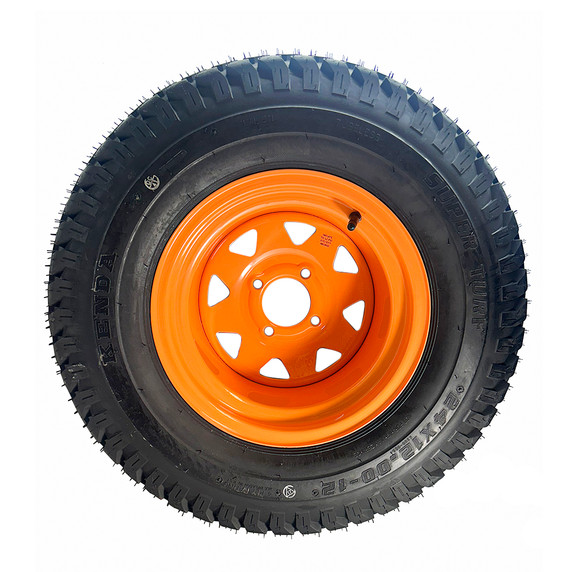 SCAG 481850 WHEEL ASSY, 24 X 12-12