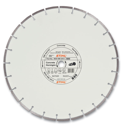 D-B80 Ø 350mm/14"