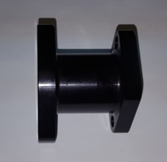 Manifold, 22mm Mikuni to GX200, 6.5 Chinese OHV, & 212 Predator; Long - Black