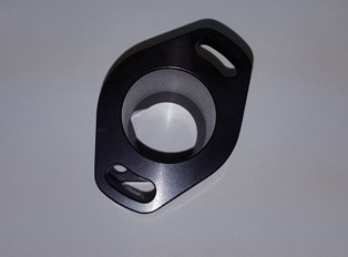 Manifold, 22mm Mikuni to GX200, 6.5 Chinese OHV, & 212 Predator; Long - Black