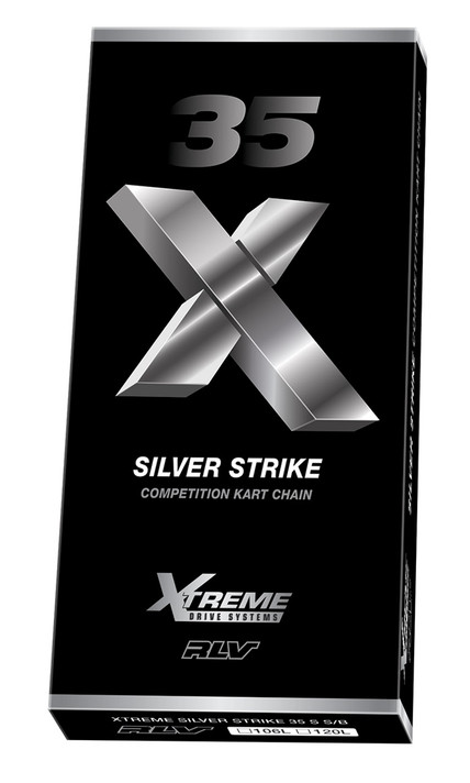 RLV X-treme Silver Strike 35 Chain 5 Feet with 4 Master Links CHX5407