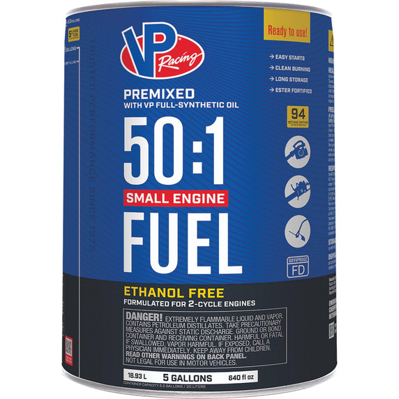 2-Cycle 50:1 Fuel Pallet - containing 36 - 5 gallon pails