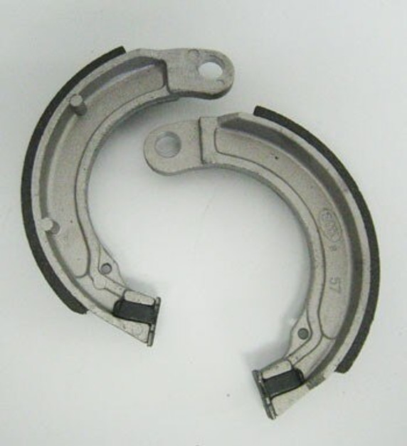 Lined Brake Shoes for 5" Brake Assembly (Pair) Lined Brake Shoes for 5" Brake Assembly (Pair)