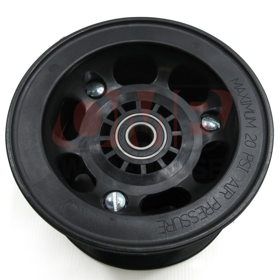 5" AZUSALite Wheel, 3" Wide With 5/8" ID Precision Ball Bearing