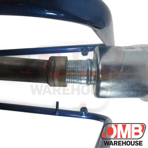 Mini Bike Pipe w/ Muffler - Under seat style